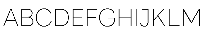 LINE Seed JP 100 Font UPPERCASE