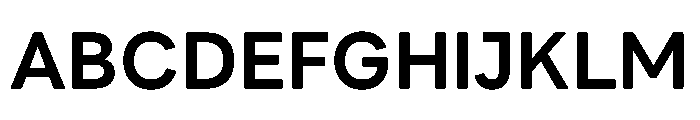 LINE Seed JP 700 Font UPPERCASE