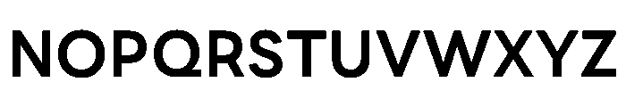 LINE Seed JP 700 Font UPPERCASE