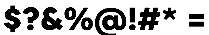 LINE Seed JP 800 Font OTHER CHARS