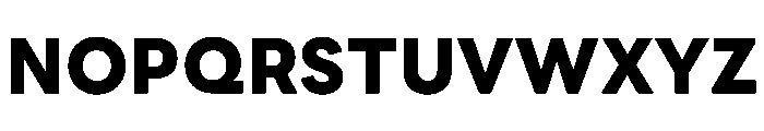 LINE Seed JP 800 Font UPPERCASE