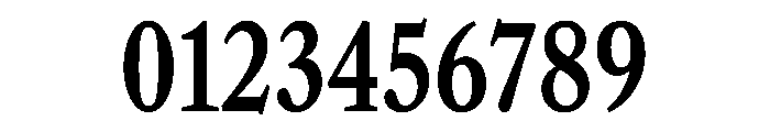 Libre Caslon Condensed 600 Font OTHER CHARS