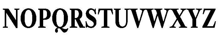 Libre Caslon Condensed 700 Font UPPERCASE