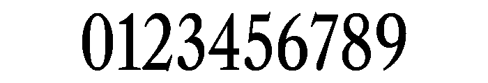 Libre Caslon Condensed Regular Font OTHER CHARS