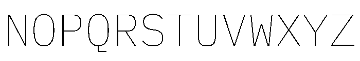 Lilex 100 Font UPPERCASE