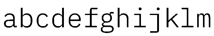 Lilex 300 FONT