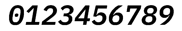 Lilex 600italic Font OTHER CHARS