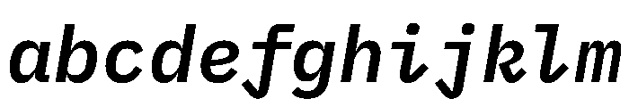 Lilex 600italic FONT