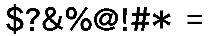 LiHei Pro Font OTHER CHARS