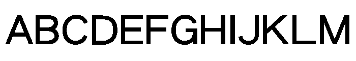 LiHei Pro Font UPPERCASE