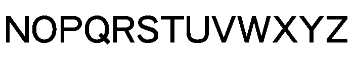 LiHei Pro Font UPPERCASE