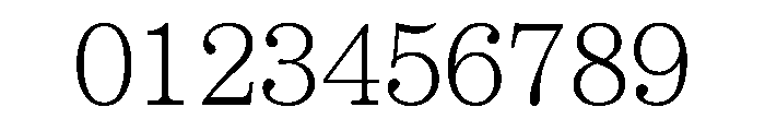 LiSong Pro Font OTHER CHARS
