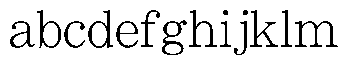 LiSong Pro FONT