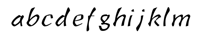 Libian SC Regular Font LOWERCASE