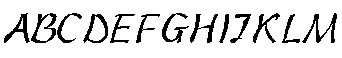 Libian TC Regular Font UPPERCASE