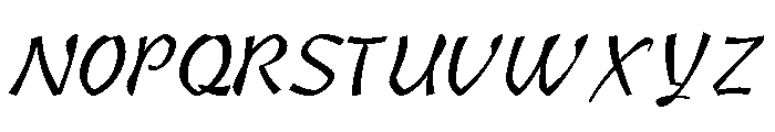 Libian TC Regular Font UPPERCASE