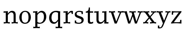 LinoLetterStd-Roman Font LOWERCASE