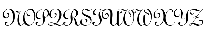 LinoscriptStd Font UPPERCASE