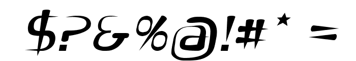 Livian-BoldItalic Font OTHER CHARS