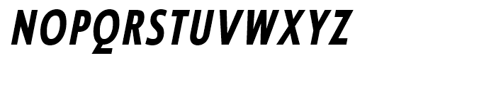Ligurino Condensed Bold Italic Font UPPERCASE