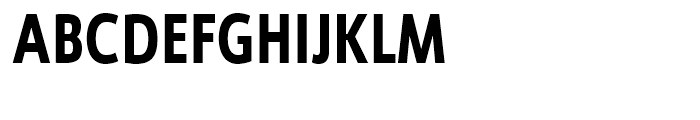 Ligurino Condensed Bold Font UPPERCASE
