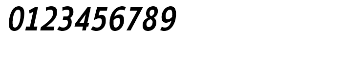 Ligurino SemiCondensed Italic Font OTHER CHARS