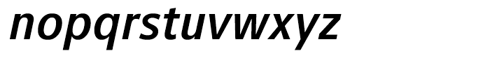 Lina 66 SemiBold Italic Font LOWERCASE