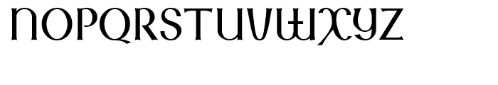Lindisfarne Nova BT Roman Font UPPERCASE