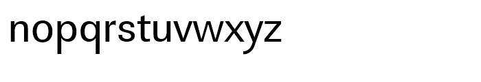 Linear Regular Narrow Font LOWERCASE