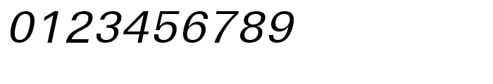 Linear Regular Wide Oblique Font OTHER CHARS
