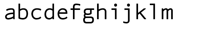 Linefeed Regular Font LOWERCASE