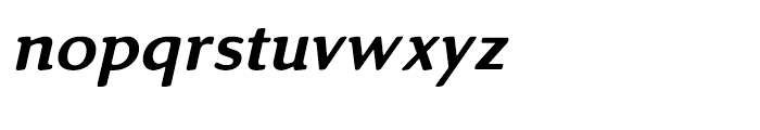 Linex Sweet Italic Font LOWERCASE