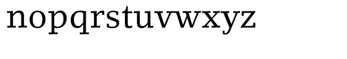 LinoLetter Roman Font LOWERCASE