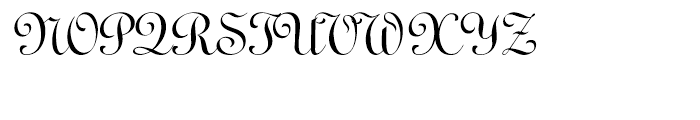 Linoscript Font UPPERCASE