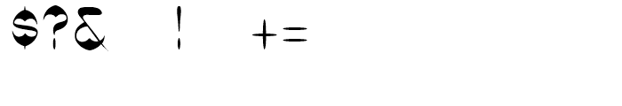 Linotype Alphabat Regular Font OTHER CHARS