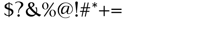 Linotype Aperto Semi Bold Font OTHER CHARS
