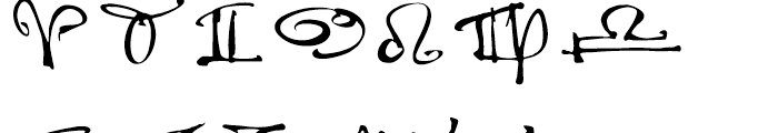 Linotype Astrolo Regular Font LOWERCASE