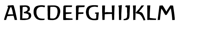 Linotype Atlantis Medium Italic Font UPPERCASE