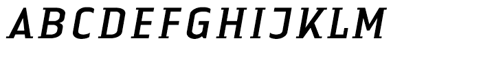 Linotype Authentic Small Serif Italic Font UPPERCASE