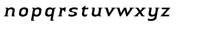 Linotype Authentic Small Serif Italic Font LOWERCASE