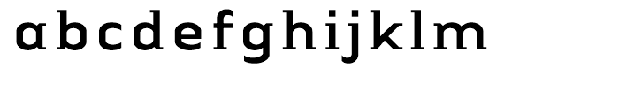 Linotype Authentic Small Serif Regular Font LOWERCASE
