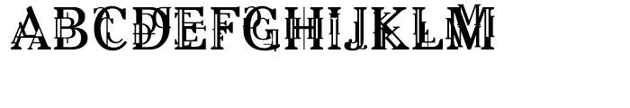 Linotype Barock Regular Font UPPERCASE