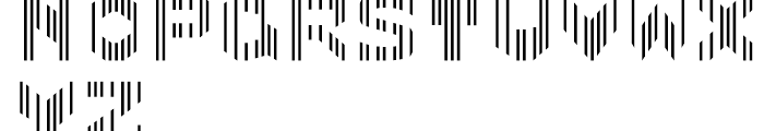 Linotype CMC-7 Regular Font LOWERCASE