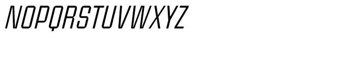 Linotype CaseStudyNo1 Italic Font UPPERCASE
