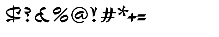 Linotype Chineze Medium Font OTHER CHARS
