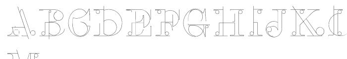 Linotype Clascon Regular Font UPPERCASE
