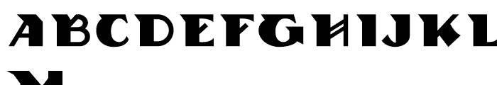 Linotype Dharma Regular Font UPPERCASE
