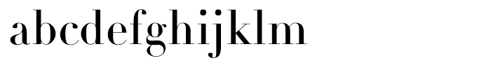 Linotype Didot Headline Roman Font LOWERCASE