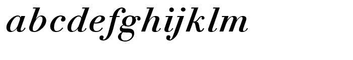 Linotype Didot eText Bold Italic Font LOWERCASE