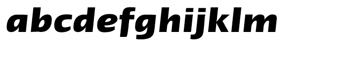 Linotype Ergo Cyrillic Bold Italic Font LOWERCASE